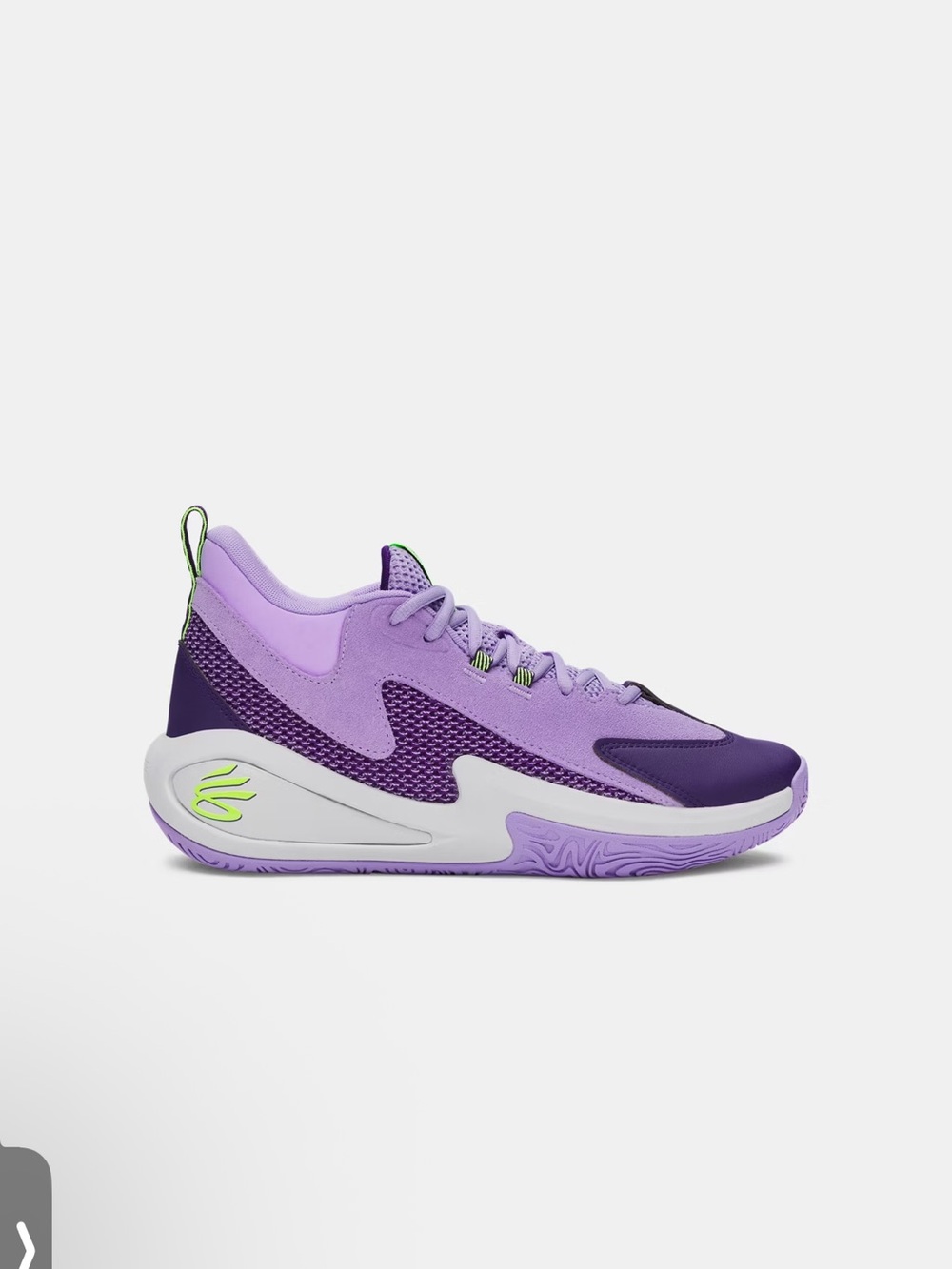 New Curry 3Z unisex by Under Armour  Purple  Basketball Shoes Women’s Sz 10